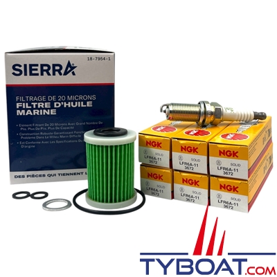 Sierra - Kit entretien compatible moteur Yamaha F(L)225F/NCB/, F(L)250D/NSB/NCB, F(L)300B/D/NSB/N
