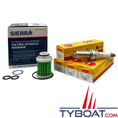 Sierra - Kit entretien compatible moteur Yamaha F80B &F100D (2007+)