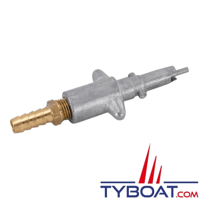 Sierra - Raccord carburant hors bord - Pour durite côté réservoir - Ø 10mm - Moteur Mercury - avant 1998