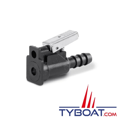 Sierra - Raccord carburant hors bord - pour durite Ø 10mm- Moteur Johnson Evinrude - V6/V8 après 1976