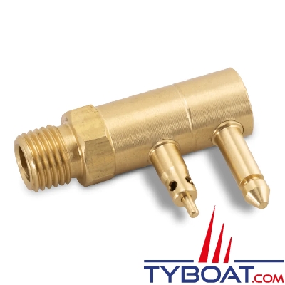 Sierra - Raccord carburant hors bord - Sur le réservoir Ø 8/10mm - Moteur Johnson Evinrude- V6/V8 après 1976