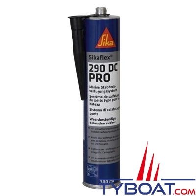 Sika - 290DC - Colle mastic polyuréthane - cartouche 300ml - noir