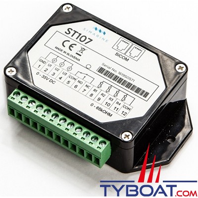 Simarine - Pack PICO Blue - Silver montage en saillie - Avec shunt SC503 + module Quattro SCQ25 + module réservoir ST107 - WIFI