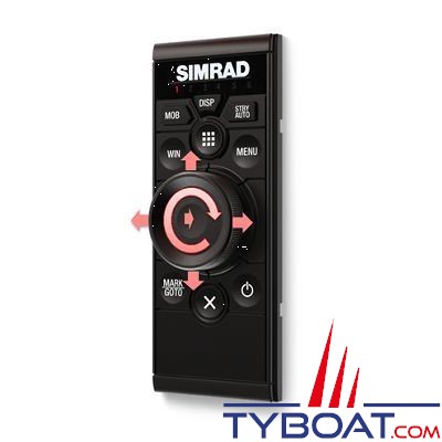 Simrad - Clavier de commande OP50 pour NSO/NSS Evo2/Evo3/Evo3S - Horizontale