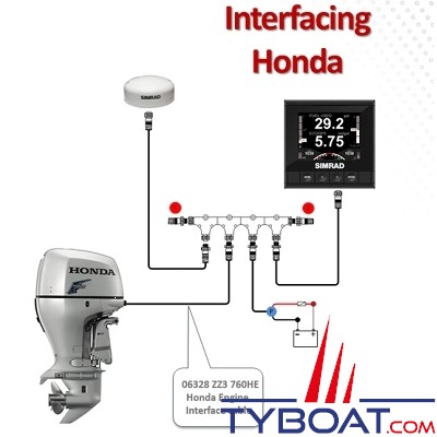 SIMRAD - Ecran couleur d'instrument IS35