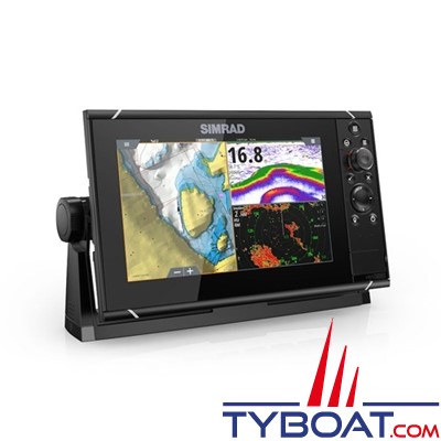 SIMRAD - Multifonctions NSS 9 Evo3S - Hybride (tactile/clavier) - GPS / sondeurs CHIRP / Processeur iMX 8