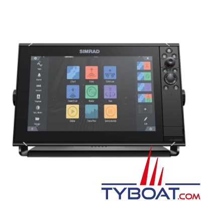 SIMRAD - Multifonctions NSS12 Evo3S - Hybride (tactile/clavier) - GPS / sondeurs CHIRP / Processeur iMX 8 - sans sortie HDMI