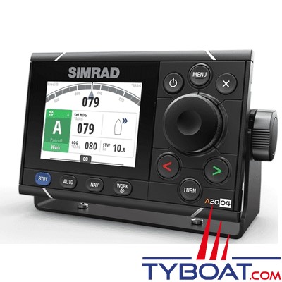 Simrad - Pack pilote automatique - Pupitre A2004 + Calculateur AC70 + capteur d'angle de barre + compas Précision-9