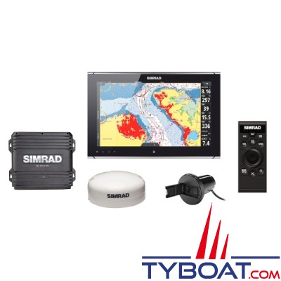 Simrad - Système de navigation NSO EVO3S - Ecran tactile 16