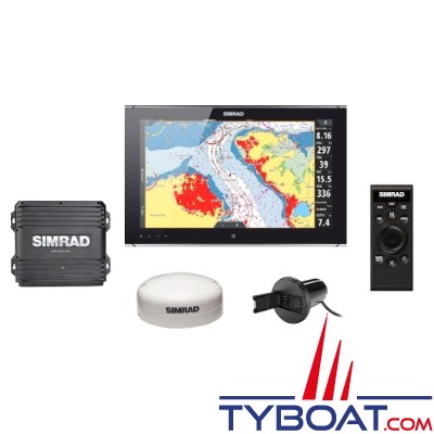 Simrad - Système de navigation NSO EVO3S - Ecran tactile 19