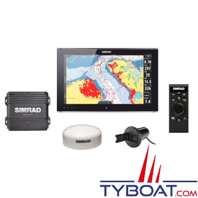 Simrad - Système de navigation NSO EVO3S - Ecran tactile 19