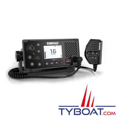 Simrad - VHF marine RS40 DSC classe D avec récepteurs AIS et GPS intégrés et prise en charge de combinés sans fil