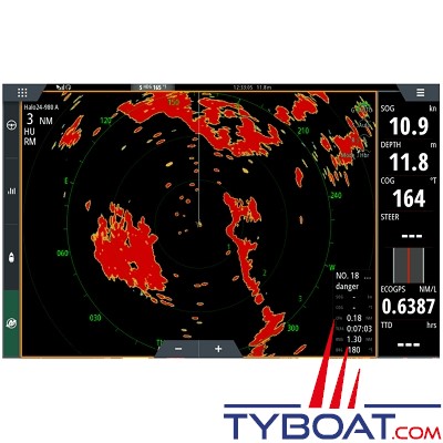 B&G - Antenne radar HALO24 - 48 MN - Ø 610 mm 