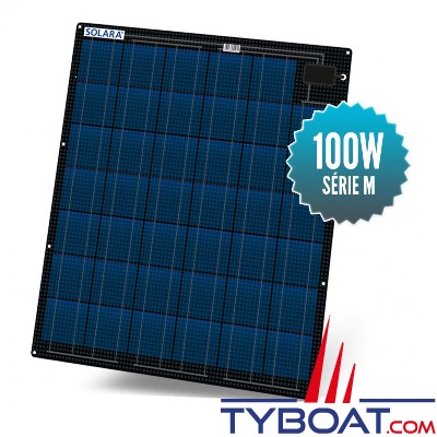 Solara - Panneau solaire - série M - semi-rigide et piétinable - 100 Watts