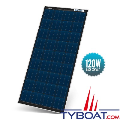 Solara - Panneau solaire - Série S Back contact - rigide - cadre aluminium - 120 watts