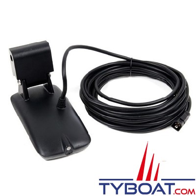 Humminbird - Sonde tableau arrière SI + temp 455/800 kHz pour séries 900/1100/Hélix 10SI et 12SI