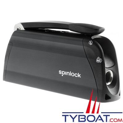 Spinlock - Bloqueur simple XXB Powerclutch - Lock Open - Forte charge -  Noir - Ø 8 à 12 mm