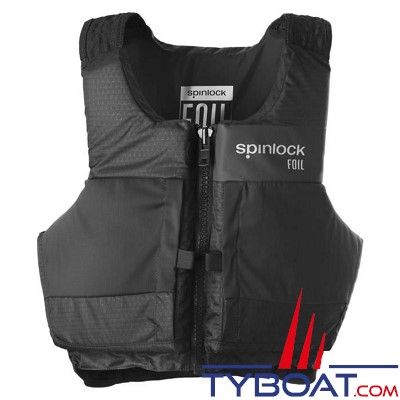 SPINLOCK - FOIL 50N - Gilet de sauvetage - Zip frontal - BLACK - Taille S