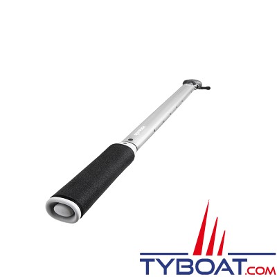 Spinlock - SEJ/1200DS - Stick télescopique à poignée de barre avec diabolo - Couleur silver - 1200 mm