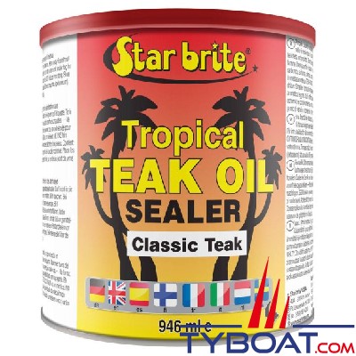 Star Brite - Huile Tropical teak sealer classique - 946 ml