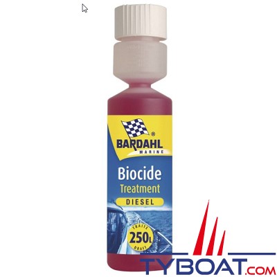 Bardhal - Traitement biocide gasoil - 250 ml