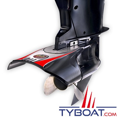 StingRay - XRIII junior - Hydrofoils stabilisateur - Noir - 25 à 75 cv