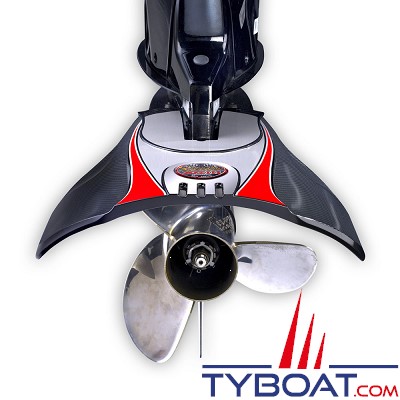 Sting Ray - XRIII junior - Hydrofoils stabilisateur - Noir - 25 à 75 cv
