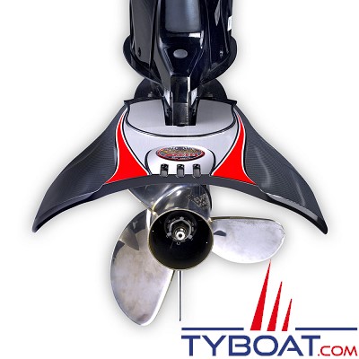 StingRay - XRIII junior - Hydrofoils stabilisateur - Noir - 25 à 75 cv