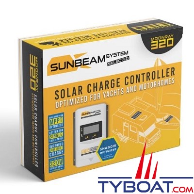 SUNBEAMsystem - Régulateur de charge solaire MoonRay 320 MPPT - 12 Volts