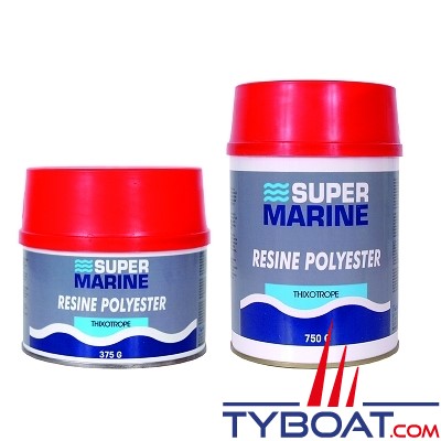 Super marine - Résine polyester thixo - 750 gr