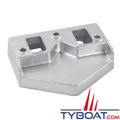 Anode bloc pour Yamaha embase V8-V6-L4 - zinc