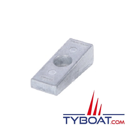 Anode plaque pour Honda 70/90/115/130/135/150/200 cv et Mercury/Mariner 70 à 200 cv et 30 à 115 cv 4T - zinc