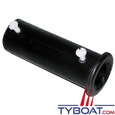Bague hydrolube élastomère avec collerette - avec vis nylon