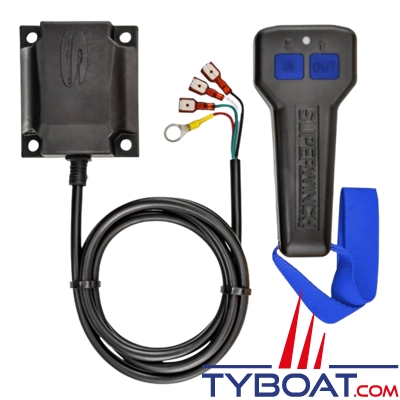 Superwinch - Télécommande sans fil pour treuil électrique - 12 Volts portée 15,2 mètres