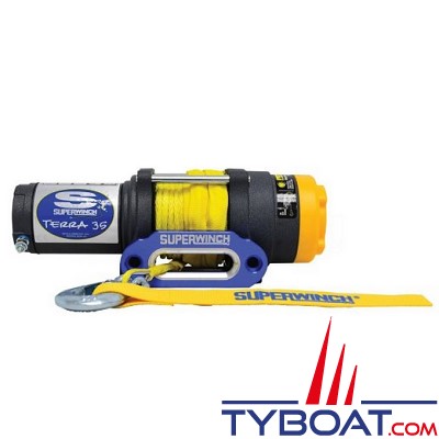 Superwinch - Treuil électrique Terra 35SR - 1588kg - 12V - câble synthétique