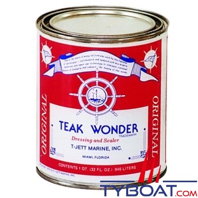 TEAK WONDER - Dressing sealer - Entretien du bois 0.95 litres