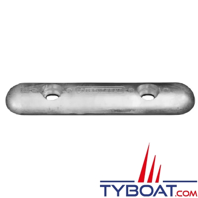Tecnoseal - Anode à boulonner - zinc - 455x94x40MM 7Kg