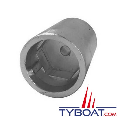 Tecnoseal - Anode d'arbre conique empreinte hexagonale sans vis de fixation - Ø 22/25 mm