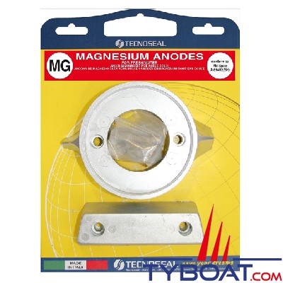 Tecnoseal - Kit anodes magnésium compatible Volvo 290