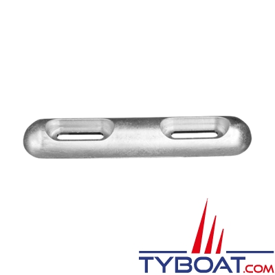Technoseal - Anode à boulonner 320x65x35 - 2,2kg - zinc 