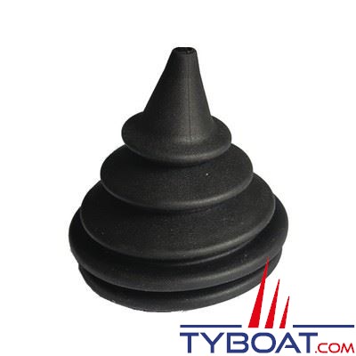 Soufflet de câble noir - Hauteur 84mm - Ø 50mm