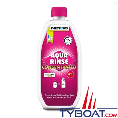 Thetford - Entretien sanitaire chimique - Aqua rinse concentré 0,75 L