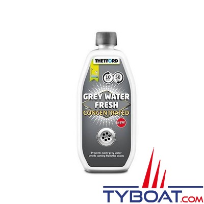 Thetford - Entretien sanitaire chimique - Grey Water Fresh concentré 0,80 L