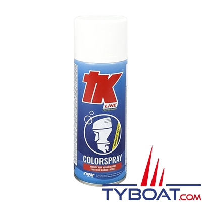 TK Line - Peinture Aérosol 400 ml - Blanc Mat