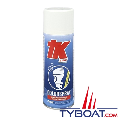 TK Line - Peinture Aérosol 400 ml - Caterpillar Blanc