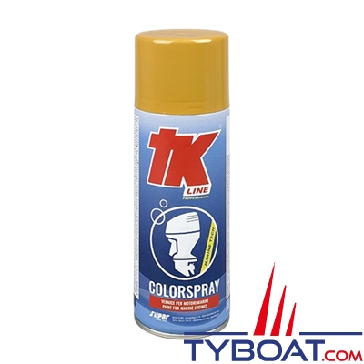 TK Line - Peinture Aérosol 400 ml - Caterpillar Jaune