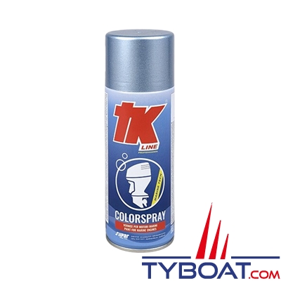 TK Line - Peinture Aérosol 400 ml - Evinrude Bleu Métalisé 88