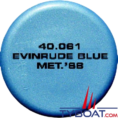 TK Line - Peinture Aérosol 400 ml - Evinrude Bleu Métalisé 88