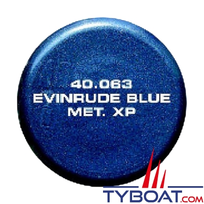 TK Line - Peinture Aérosol 400 ml - Evinrude Bleu Métalisé XP