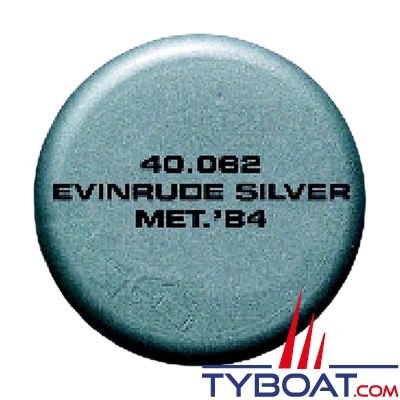 TK Line - Peinture Aérosol 400 ml - Evinrude Silver Métalisé 84